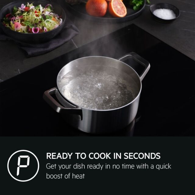 AEG SK85IM0XFB 
80cm Maxisense Induction Hob, 5 cooking sections, Windmill design, Left and Right Br
