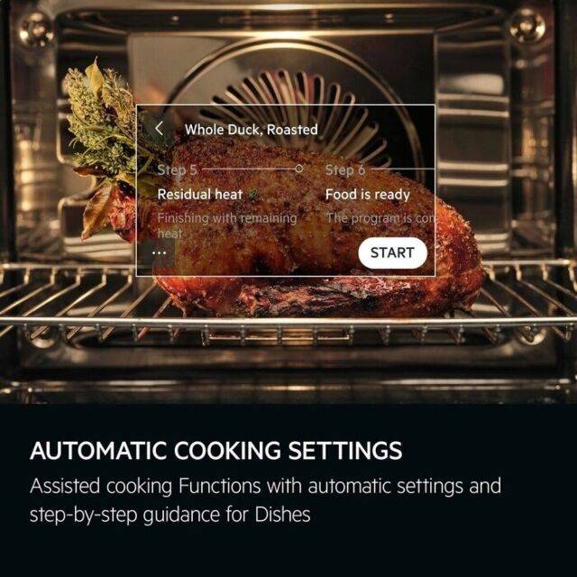 AEG TK8NK721B 
Connected Combination Microwave AND compact oven with Sophisticated 4inch CookSmart touc