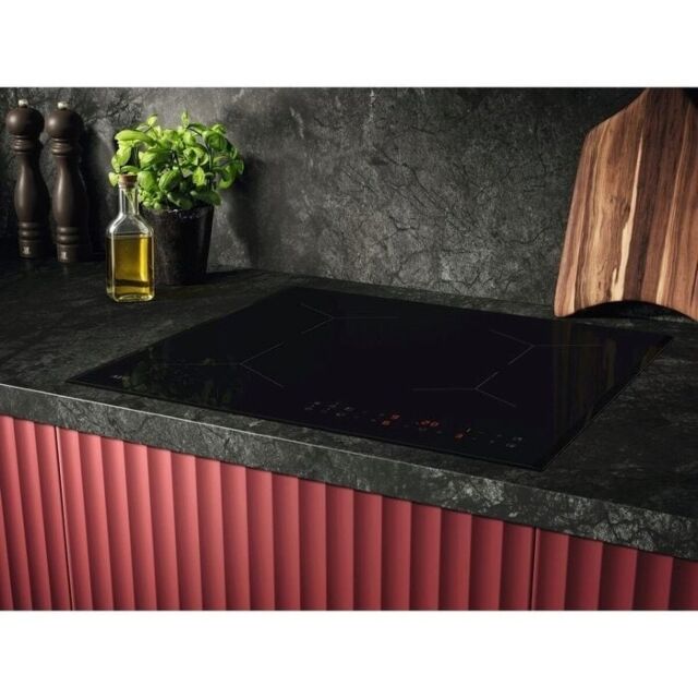 AEG TN64IA00FB 
60cm Induction Hob, 4 Cooking Sections, Touch Controls, Hob2Hood, Bevelled side edge