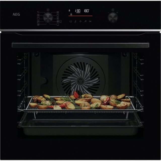 AEG TS6PB521AB 
Connected SenseCook Pyrolytic Multifunction oven with EXPlore retractable rotary con