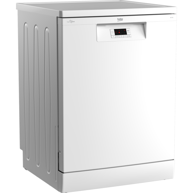 Beko BDFN15431W Full Size Dishwasher - White - 14 Place Settings
