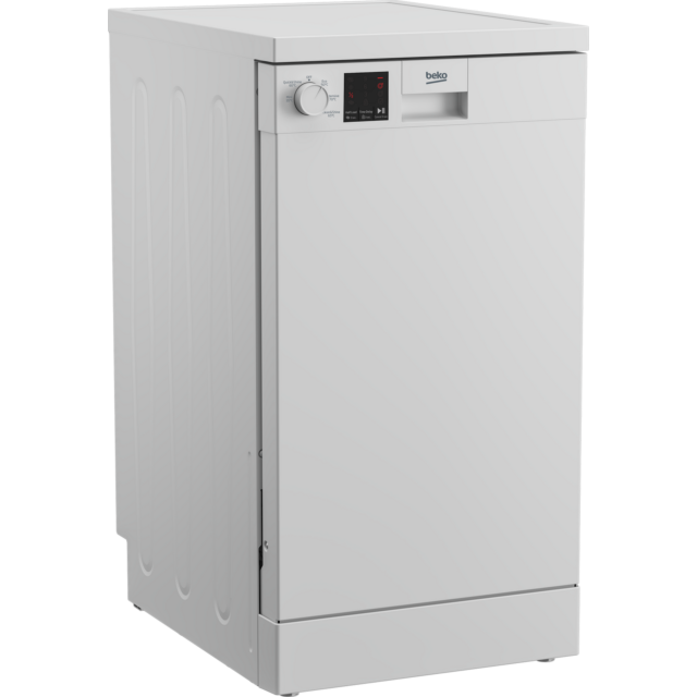 Beko DVS05C20W Slimline Dishwasher - White - 10 Place Settings