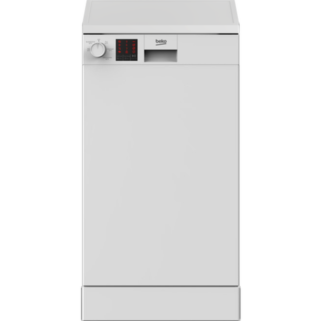 Beko DVS05C20W Slimline Dishwasher - White - 10 Place Settings