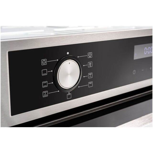 Belling 444411400 BI603MFC 59.5cm Built In Electric Single Oven - Black