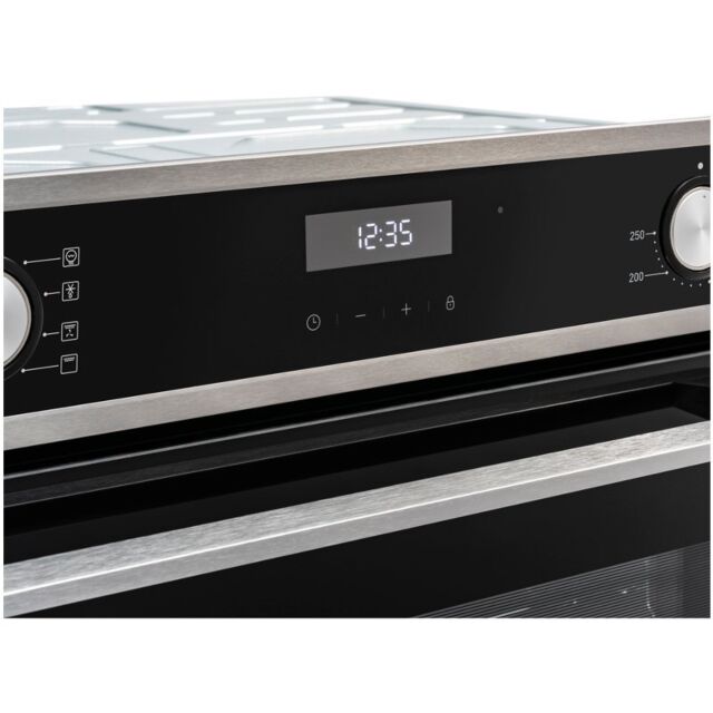 Belling 444411400 BI603MFC 59.5cm Built In Electric Single Oven - Black