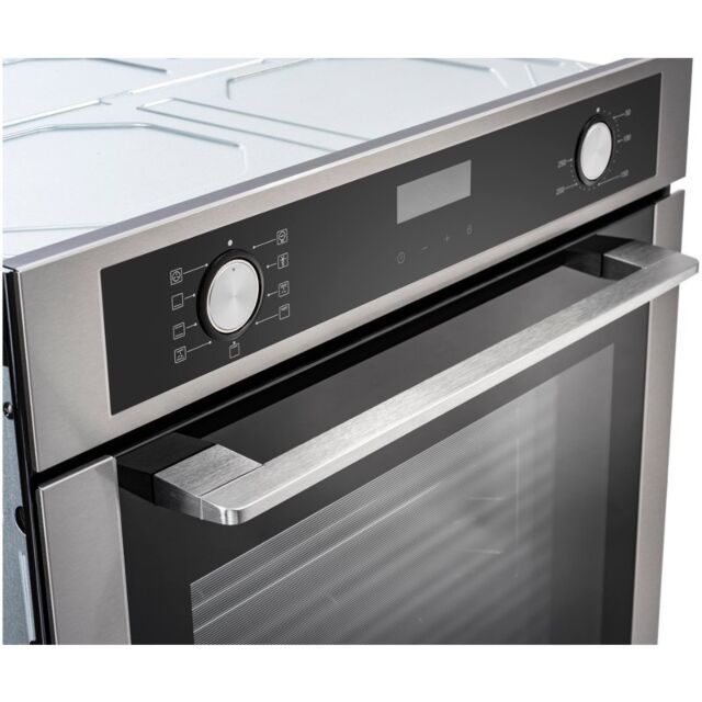 Belling 444411400 BI603MFC 59.5cm Built In Electric Single Oven - Black