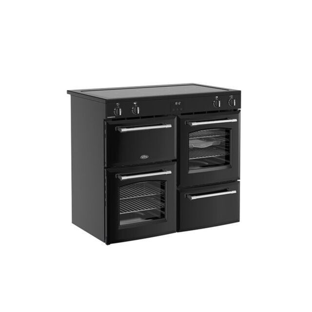 Belling 444411832 BEL RCA FARMHOUSE 100EI BLK