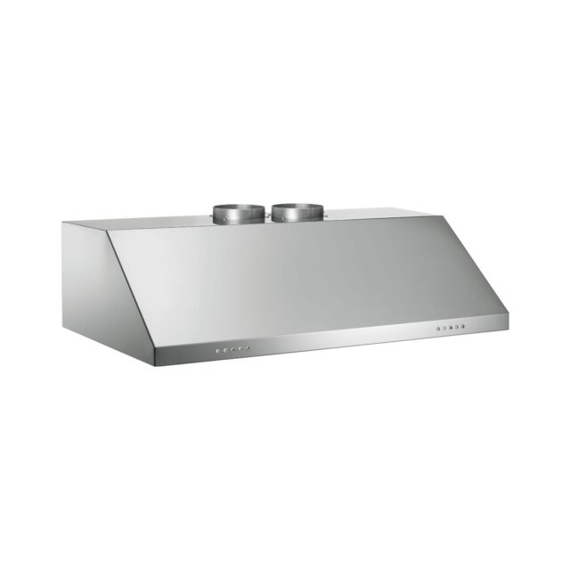Bertazzoni KU120PRO2XA 120cm Twin Motor Stainless Steel Cooker Hood - undermounted or wall