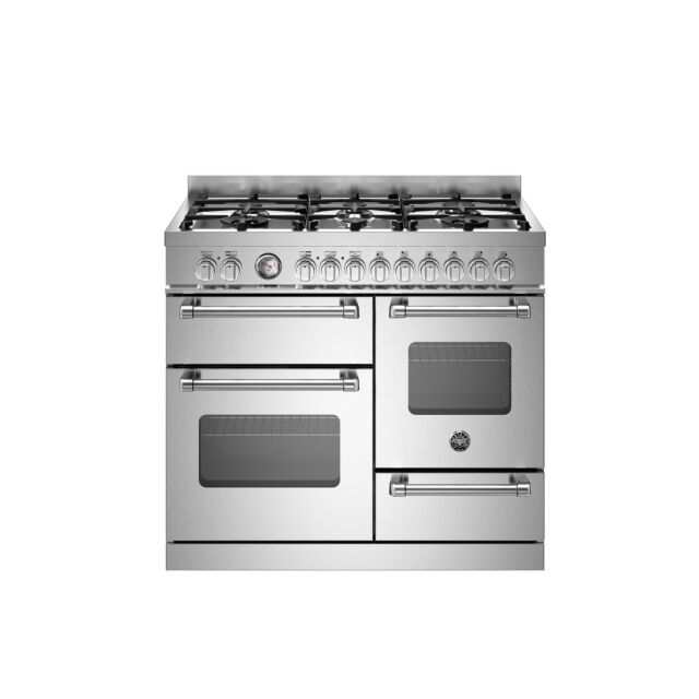 Bertazzoni MAS106L3EXC Master 100cm Range Cooker XG Oven Dual Fuel Stainless Steel