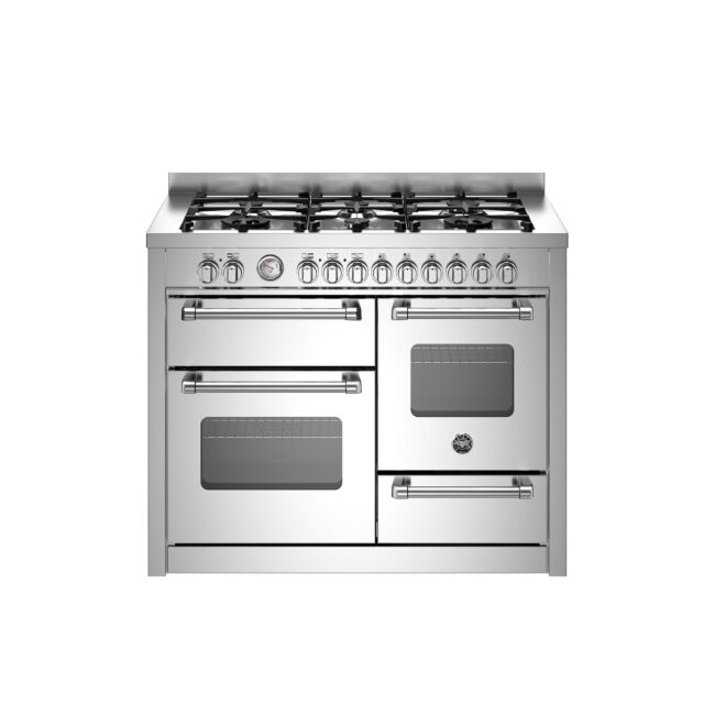Bertazzoni MAS116L3EXC Master 110cm Range Cooker XG Oven Dual Fuel Stainless Steel