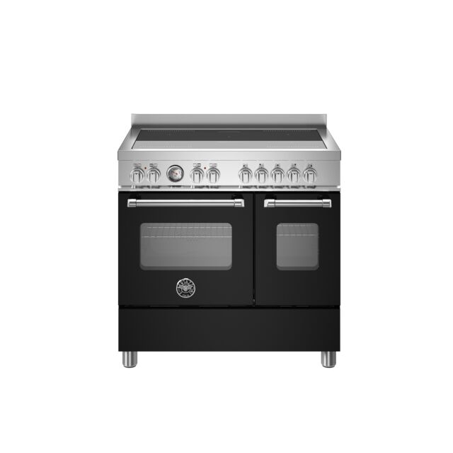 Bertazzoni MAS95I2ENEC Master 90cm Range Cooker Twin Oven Induction Matt Black