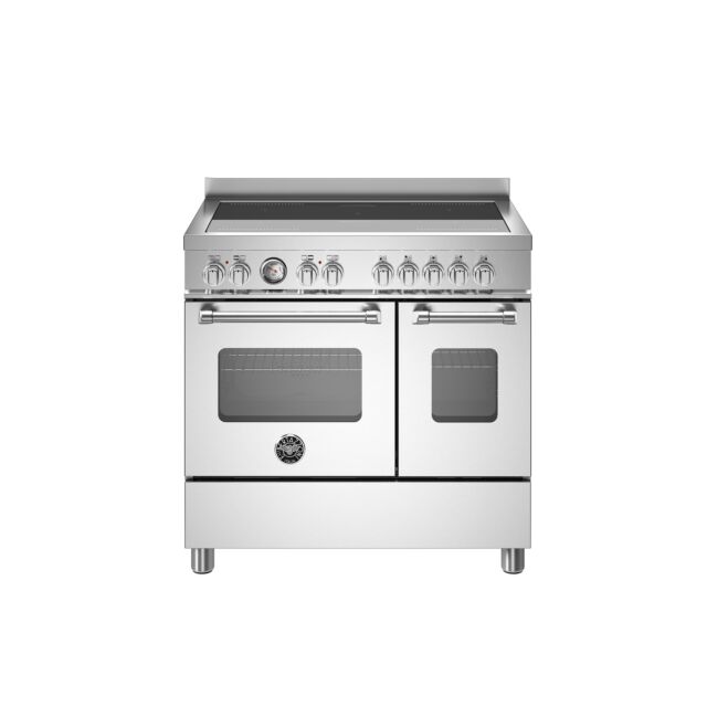 Bertazzoni MAS95I2EXC Master 90cm Range Cooker Twin Oven Induction Stainless Steel