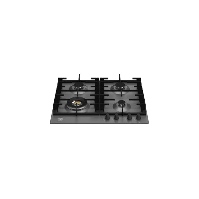 Bertazzoni P604LMODNE Modern Series 60cm Gas Hob with Wok Burner Matt black