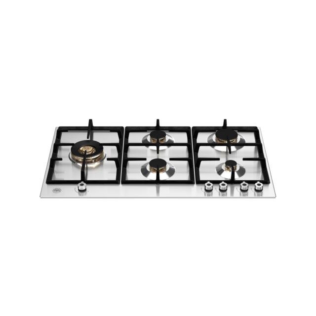 Bertazzoni P905LPROX Pro Series 90cm Gas Hob with Left Wok Burner Stainless Steel
