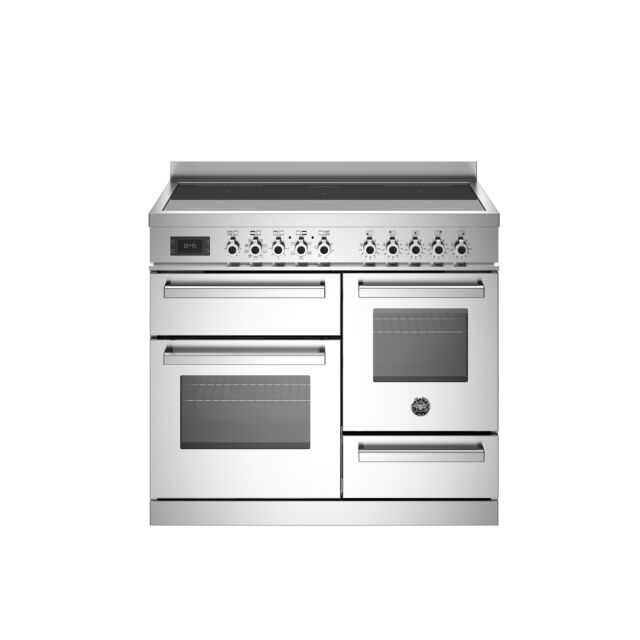 Bertazzoni PRO105I3EXT Professional 100cm Range Cooker XG Oven Induction Stainless Steel