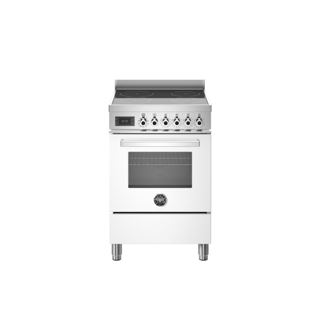 Bertazzoni PRO64I1EBIT Professional 60cm Range Cooker Single Oven Induction Gloss White