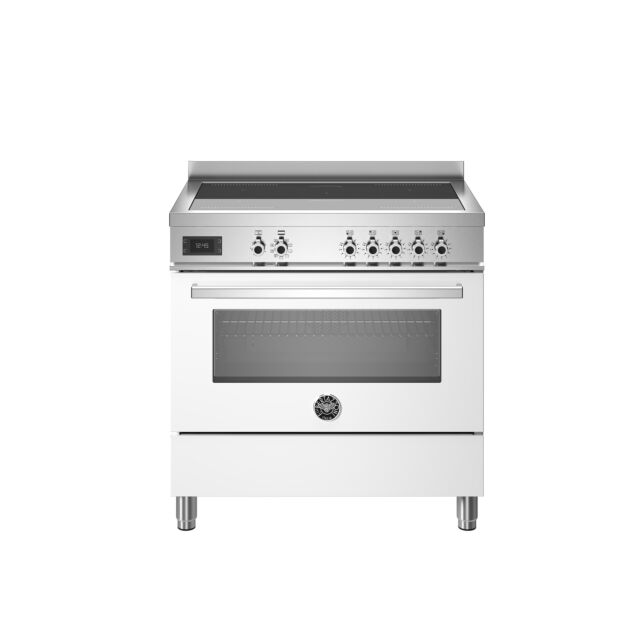Bertazzoni PRO95I1EBIT Professional 90cm Range Cooker Single Oven Induction Gloss White