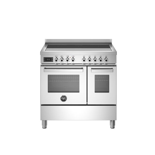 Bertazzoni PRO95I2EXT Professional 90cm Range Cooker Twin Oven Induction Stainless Steel