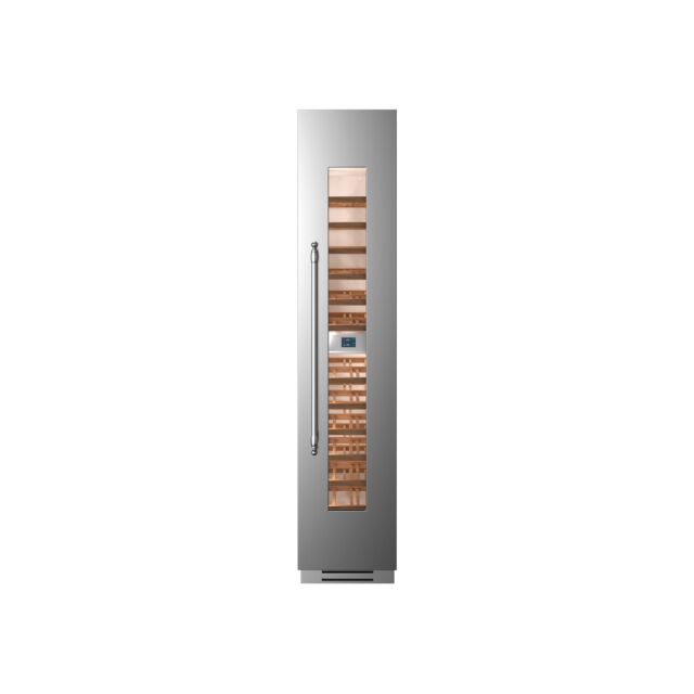 Bertazzoni WC455BLX2T 45 cm Built-in Wine Cellar Column Stainless Steel Left Hinge
