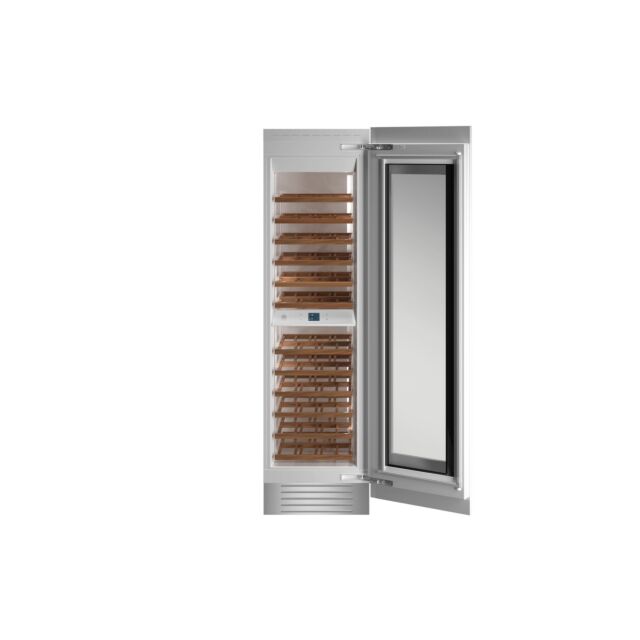 Bertazzoni WC605BLP2T 60 cm Built-in Wine Cellar Column Panel Ready Left Hinge