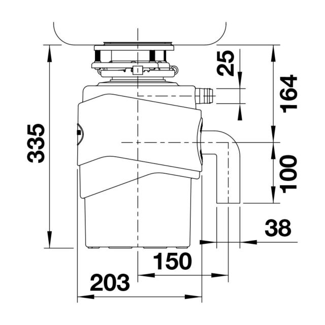 Blanco Sinks and Taps 456440 BLANCO FWD Max