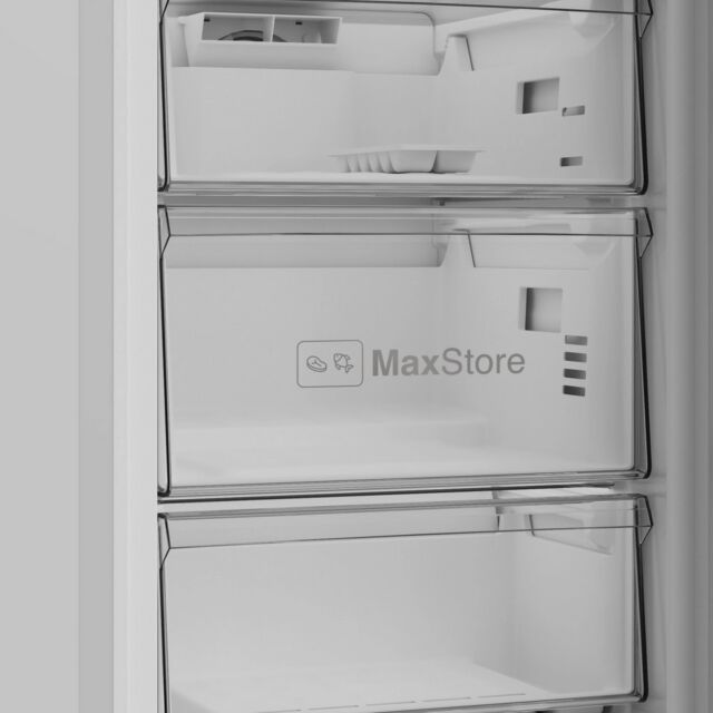 Blomberg KND24075V 59.5cm Freestanding Total Frost Free Fridge Freezer - White