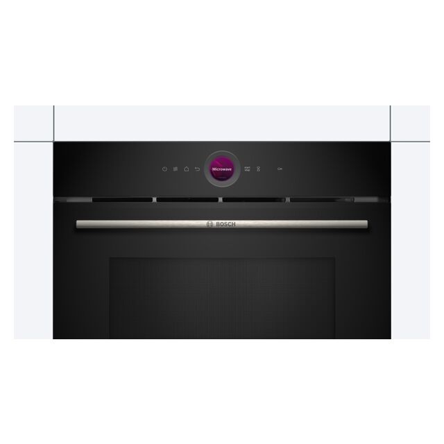 Bosch CEG732XB1B Electronic, Microwave with Grill, Digital Control Ring with TFT touchDisplay, 10 Au