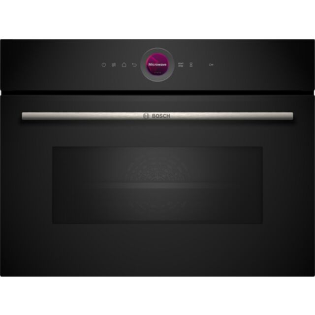 Bosch CEG732XB1B Electronic, Microwave with Grill, Digital Control Ring with TFT touchDisplay, 10 Au