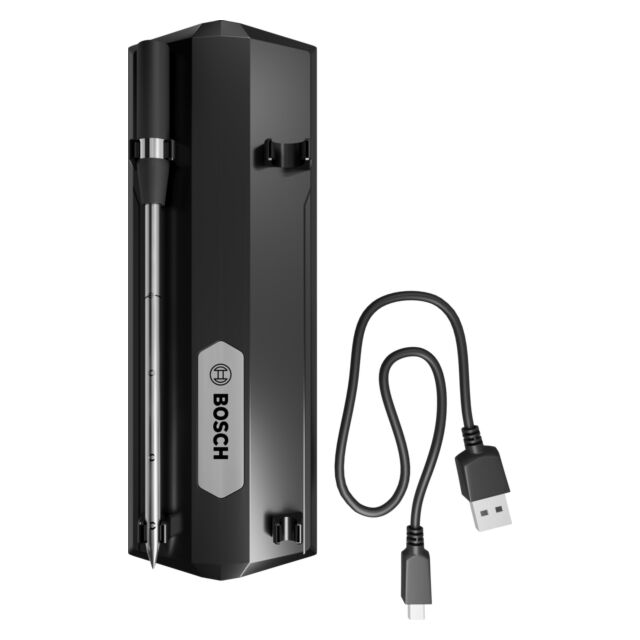 Bosch HEZ32WA00 Wireless 4 point multi purpose meatprobe used via the home Connect app. 