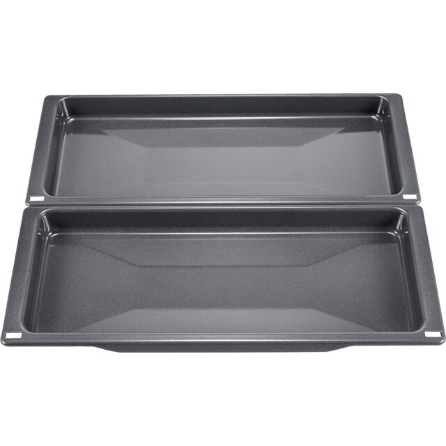 Bosch HEZ530000 Two piece slim pan set for Series 6 and Series 4 single and double ovens