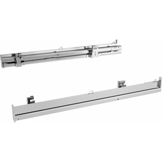 Bosch HEZ638000 1 pair of level independent telescopic shelf rails with stop, fully extendible, for 