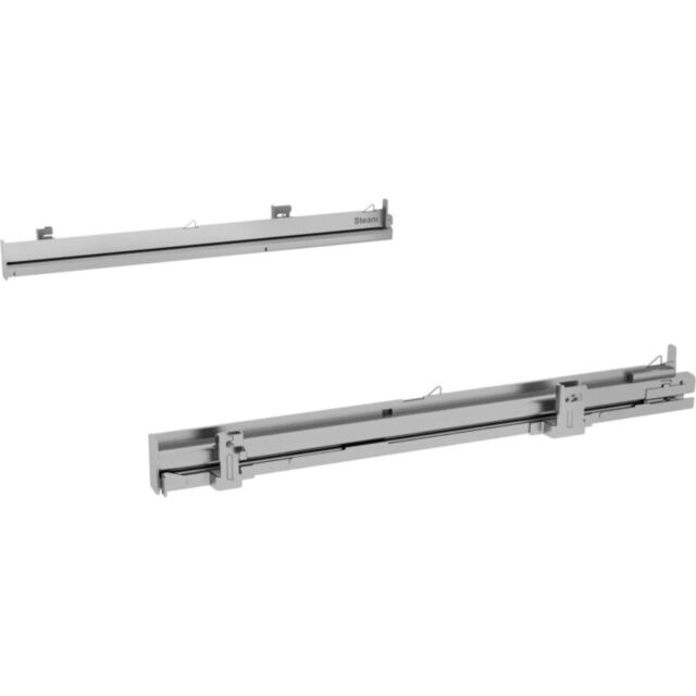Bosch HEZ638D00 1 pair of level independent telescopic shelf rails with stop, fully extendible, for 