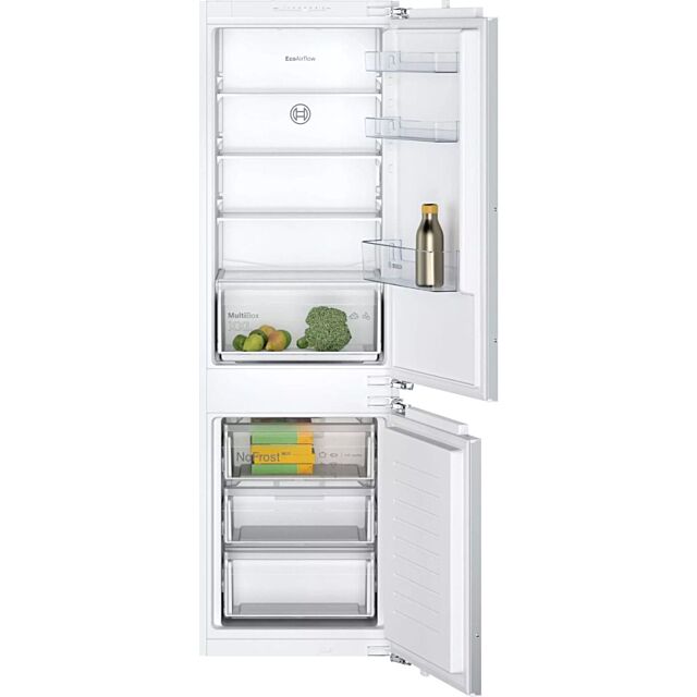 Bosch KIN86NFF0G 177x54 NoFrost bottom freezer, XXL MultiBox veg drawer, LED light, Digital temperat
