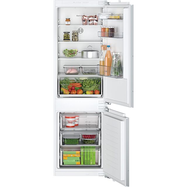 Bosch KIN86NFF0G 177x54 NoFrost bottom freezer, XXL MultiBox veg drawer, LED light, Digital temperat