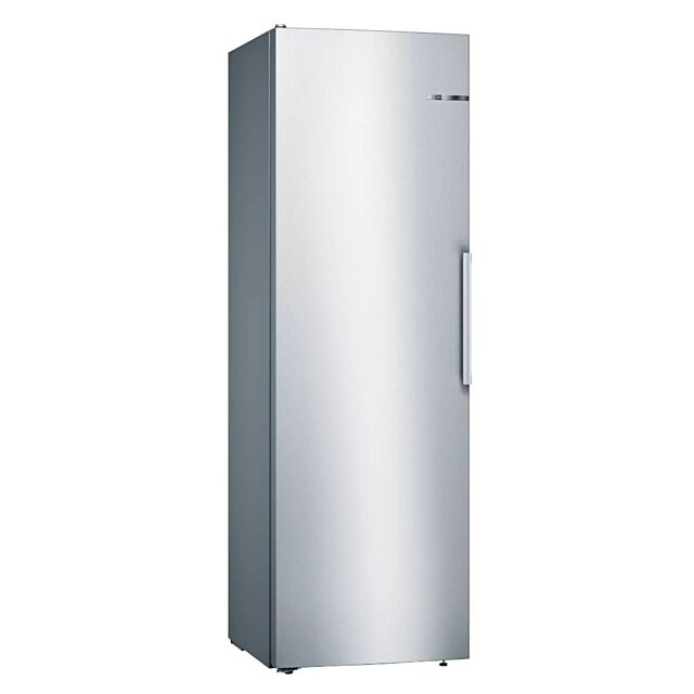 Bosch KSV36VLEP 186x60 Upright Fridge, VitaFresh, bottle rack, LED light, 7 glass shelves, 5 door sh