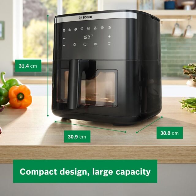 Bosch MAF671B0GB Series 6, Air Fryer, Black