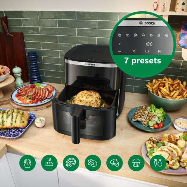 Bosch MAF671B0GB Series 6, Air Fryer, Black