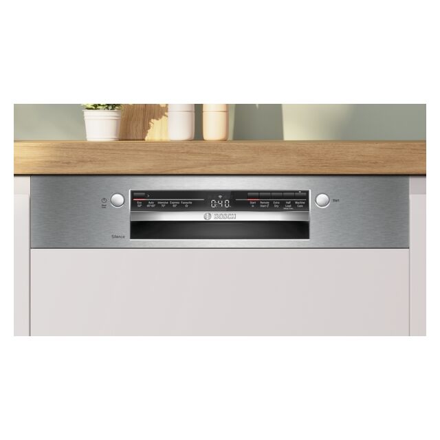 Bosch SMI2HTS02G 5 Programmes, Vario Baskets, 4 Options, 46Db, 9L, 13 Place Settings, Polinox
