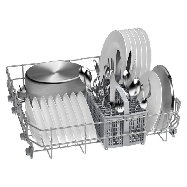 Bosch SMI2HTS02G 5 Programmes, Vario Baskets, 4 Options, 46Db, 9L, 13 Place Settings, Polinox
