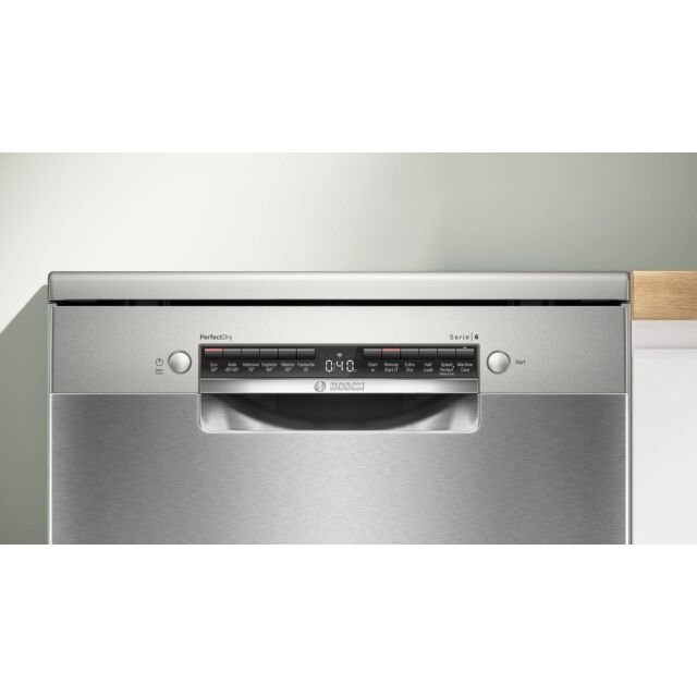 Bosch SMS6ZCI10G PerfectDry Zeolith, 6 programmes, Vario Flex baskets, Vario Drawer, 5 options, 40dB