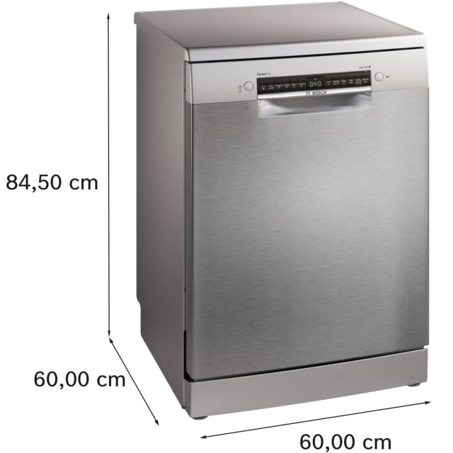 Bosch SMS6ZCI10G PerfectDry Zeolith, 6 programmes, Vario Flex baskets, Vario Drawer, 5 options, 40dB