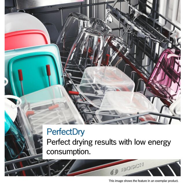 Bosch SMS6ZCI10G PerfectDry Zeolith, 6 programmes, Vario Flex baskets, Vario Drawer, 5 options, 40dB
