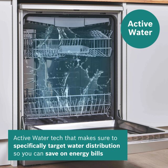 Bosch SMV4ECX23G Efficient Dry, 6 programmes, Vario Flex baskets, Flex Cutlery Drawer, 5 options, In