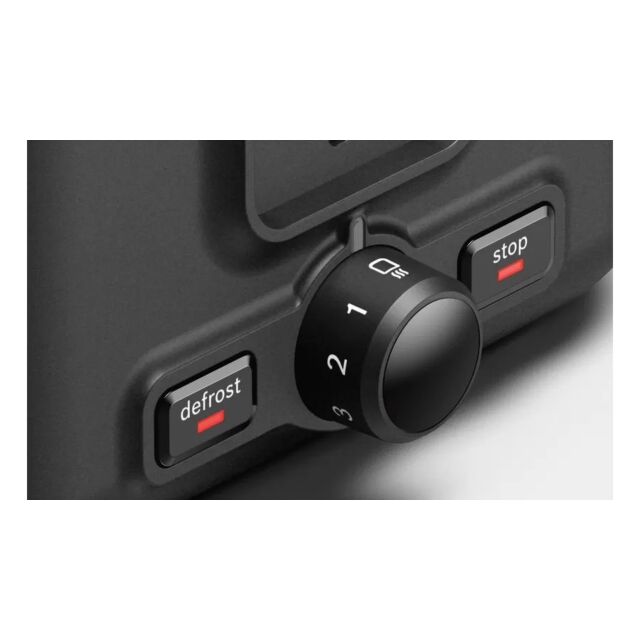Bosch TAT3P423GB 2 Slice Toaster - Black