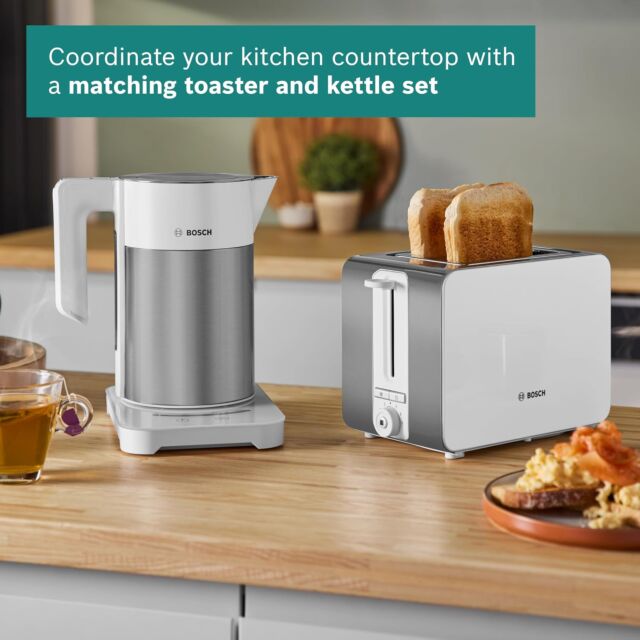 Bosch TAT7201GB Compact toaster, Stainless steel