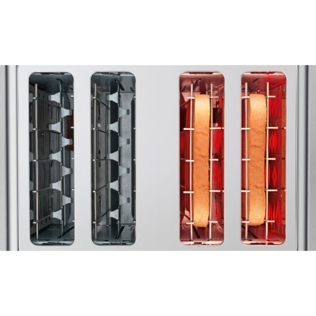 Bosch TAT7S44GB 4 Slice Toaster, Red