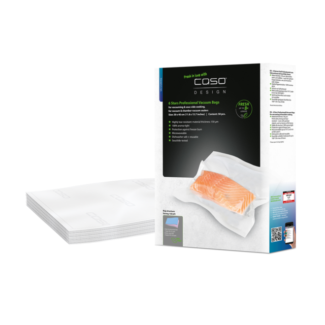 CASO DESIGN 01246 CASO Professional Vacuum Bags 30 x 40 cm