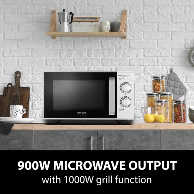 CASO DESIGN 03329 CASO 25L Ecostyle Ceramic Microwave + Grill