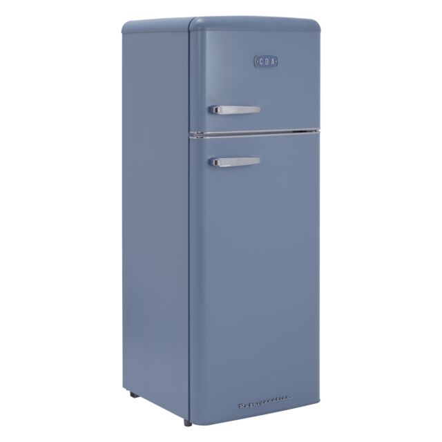 CDA BETTY-SEA HOLLY Retro 55cm Top Mount Fridge Freezer