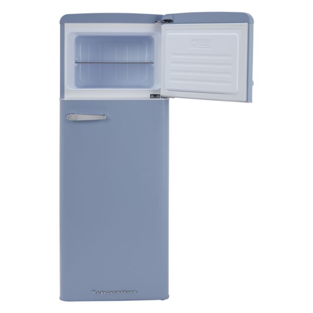 CDA BETTY-SEA HOLLY Retro 55cm Top Mount Fridge Freezer